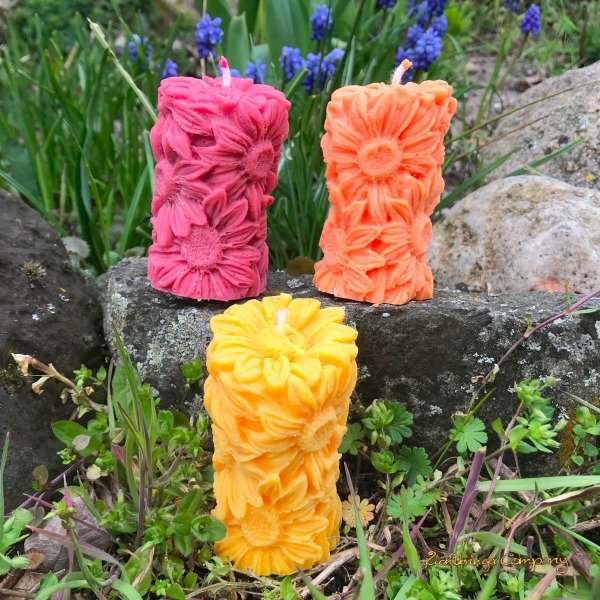 Producto - Molde velón margaritas