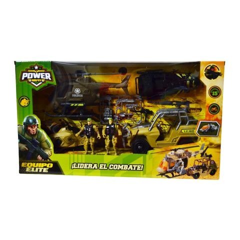 Producto - SET DE VEHICULOS MILITARES 15 PIEZAS EN CAJA 50X28X10.5CM