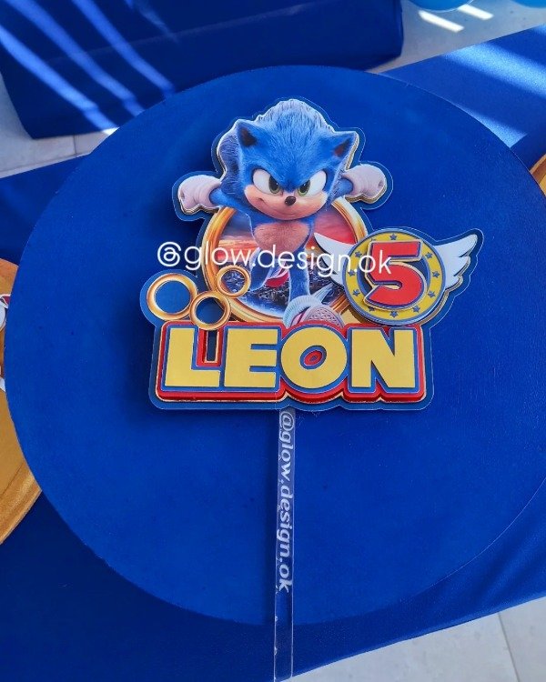 Producto - Topper 3D - Sonic