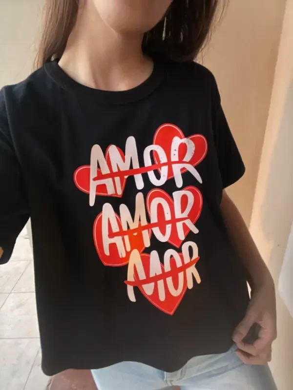 Producto - Remera Amor Amor Amor Red - 1