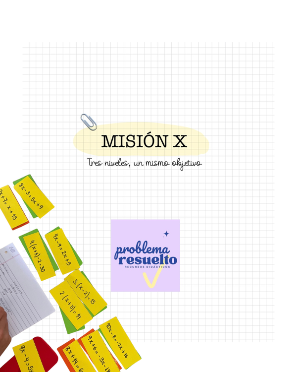 Producto - MISIÓN X