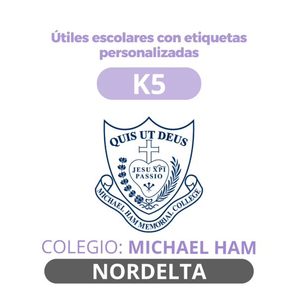 Producto - Caja Escolar - Colegio Michael Ham - K5 NORDELTA