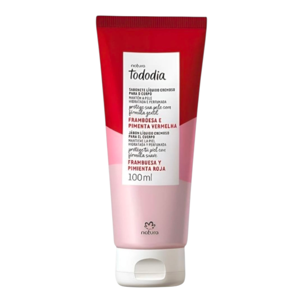 Producto - Crema corporal Frambuesa y pimienta roja