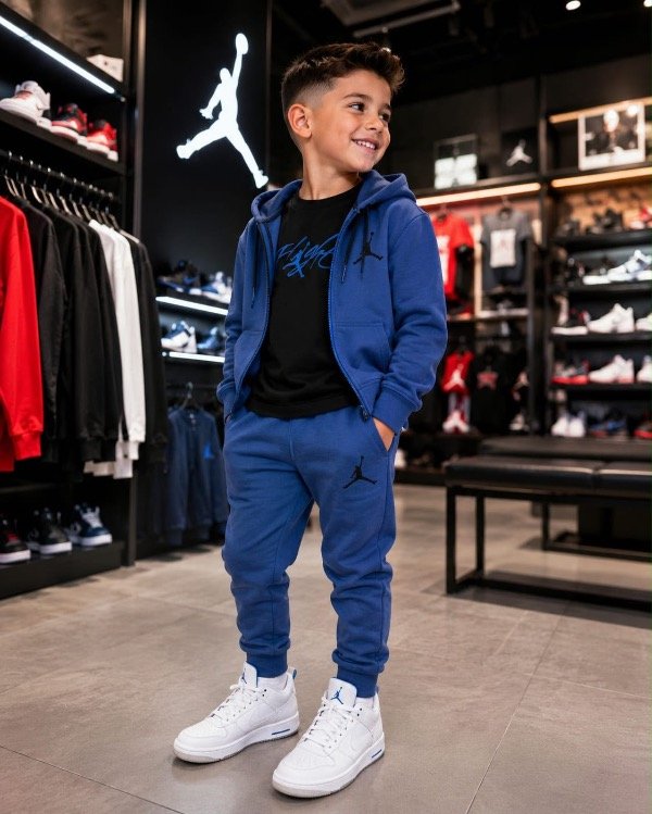 Producto - CURVA TRÍO JORDAN (CAMPERA + REMERA + PANTALÓN)