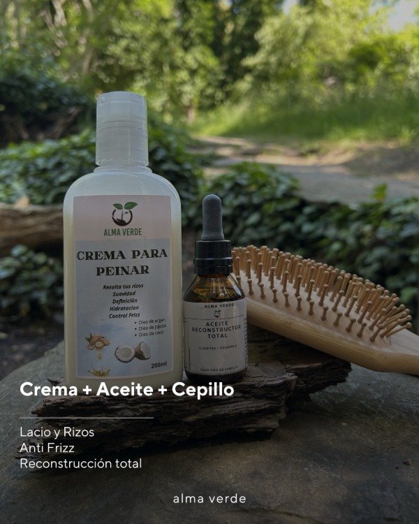 Producto - Crema + Aceite + Cepillo