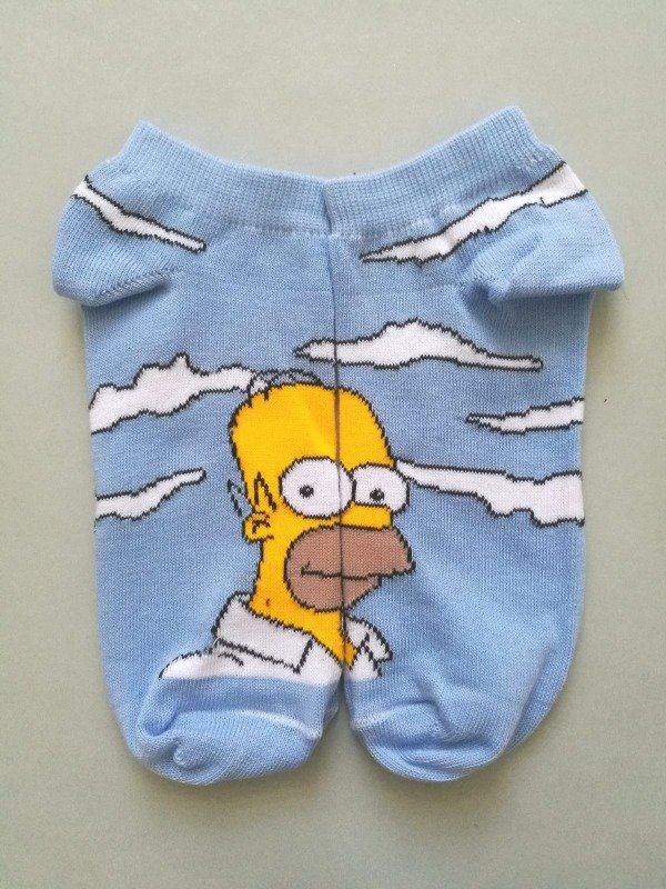 Producto - Soquetes de los Simpsons. Nubes