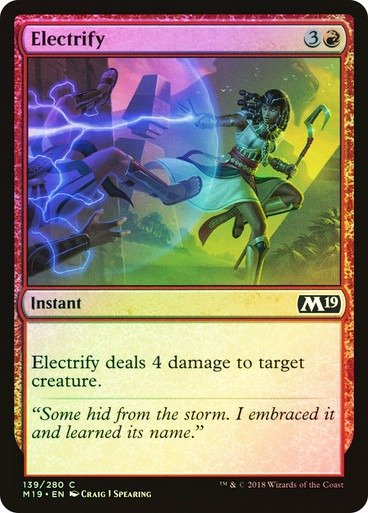Producto - Electrify Foil  Core Set 2019