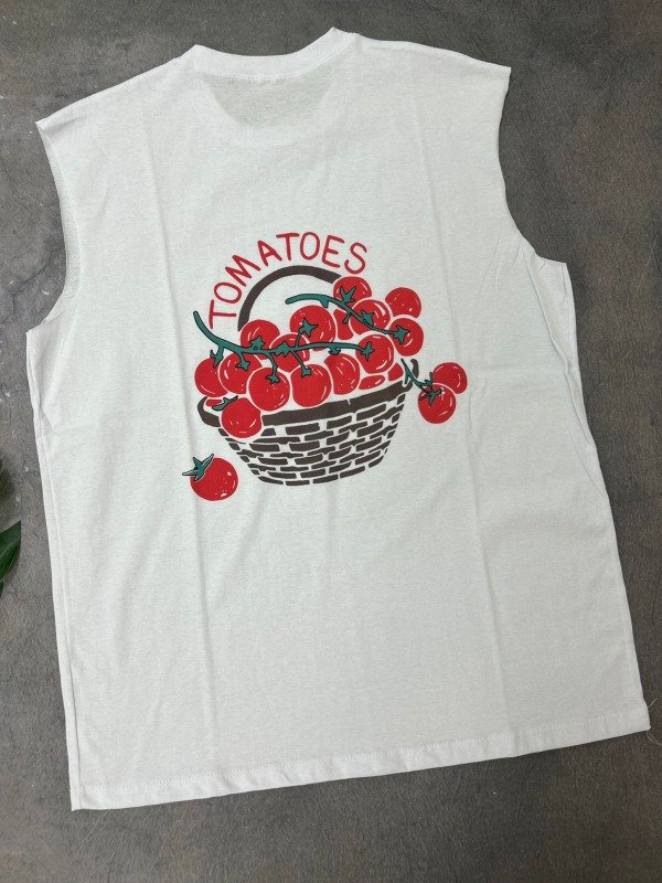 Producto - REMERON SIN MANGAS TOMATOES