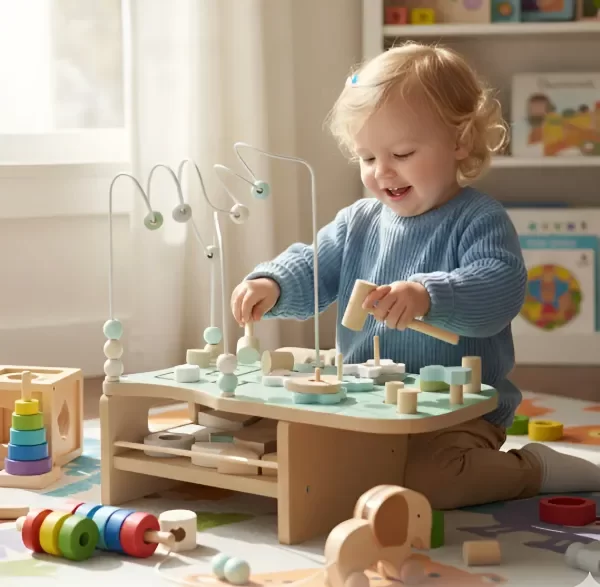 Producto - Banco Didáctico 6 juegos en 1 Deco-Pastel