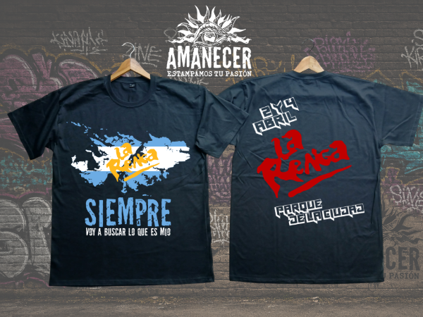Producto - Remera La Renga Malvinas Parque de la Ciudad