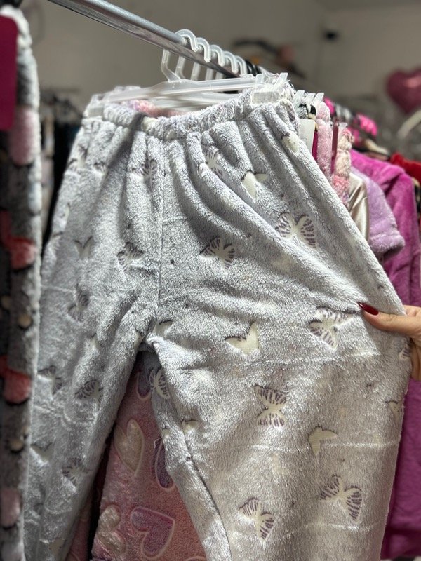 Producto - Pant polar estrellas lila