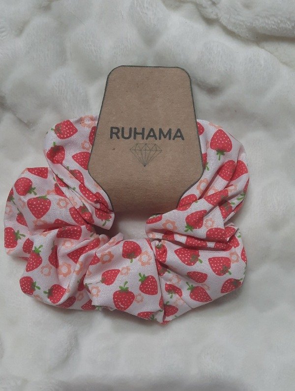 Producto - Scrunchies frutillitas