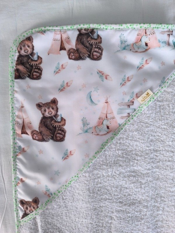 Producto - Toalla osito y carpitas