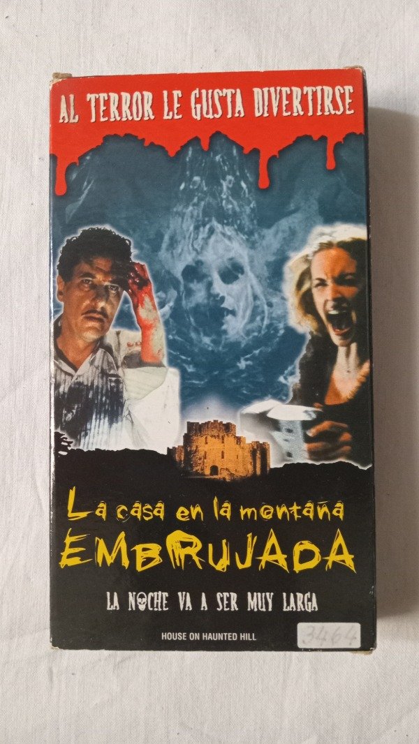 Producto - House on Haunted Hill. 1999, LK-TEL. Vhs. - 1