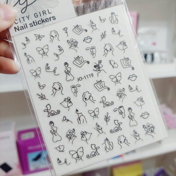 Producto - Sticker para Uñas (cod JO-1119)