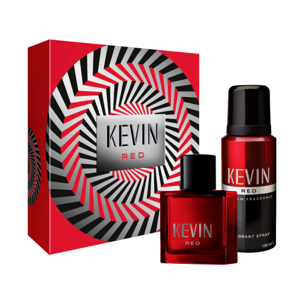Producto - ESTUCHE COMBO KEVIN RED (EDP60+AERX150)