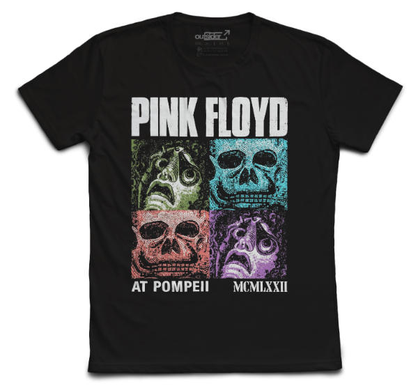 Producto - Pink Floyd - Pompeii MCMLXXII - Remera Negra