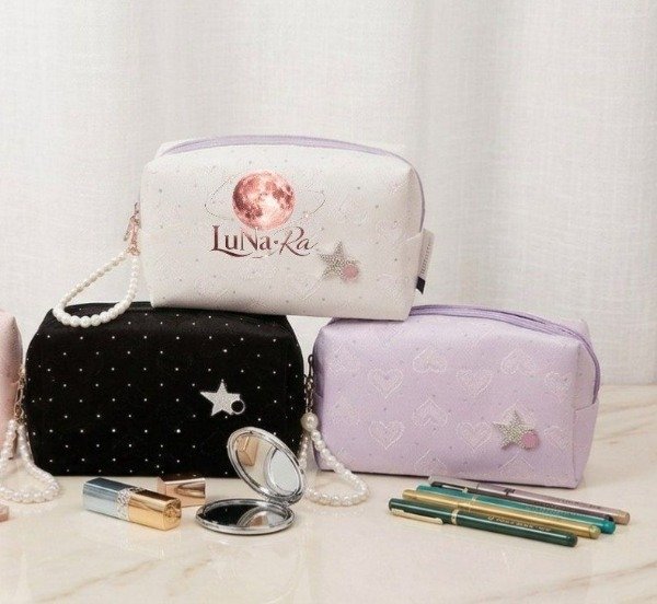 Producto - Cartuchera Grande ó Neceser BLANCO PERLADO ULTIMA DISPONIBLE - 1