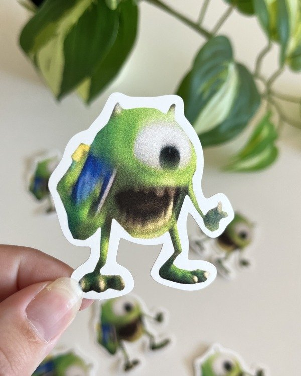 Producto - Sticker Blanco UV - Mike Manija