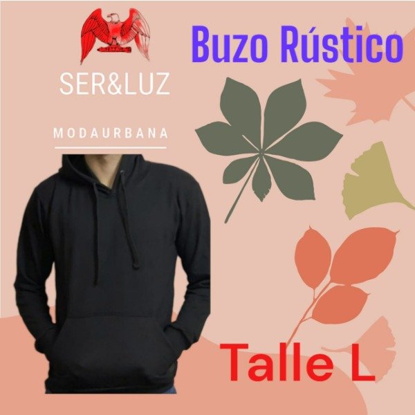 Producto - Buzo de algodón Rustico Capucha