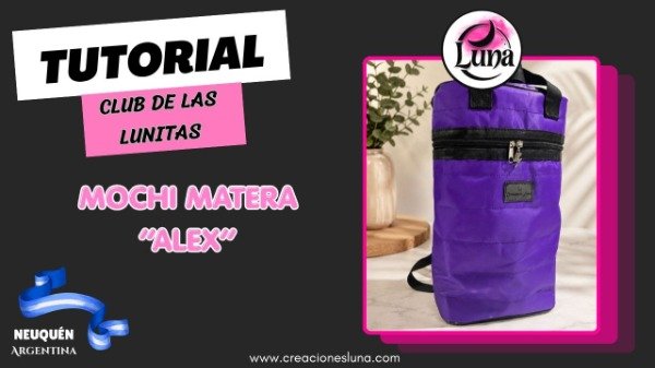 Producto - TUTORIAL - Mochi Matera "Alex"