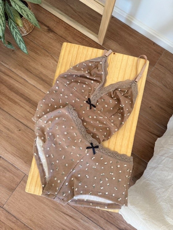 Producto - Pijama ALICE (camel) - 2