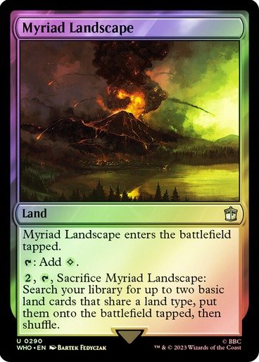 Producto - Myriad Landscape Foil  Doctor Who