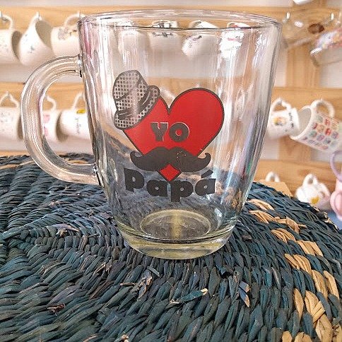 Producto - TAZA BOMBE DE VIDRIO DIA DEL PADRE