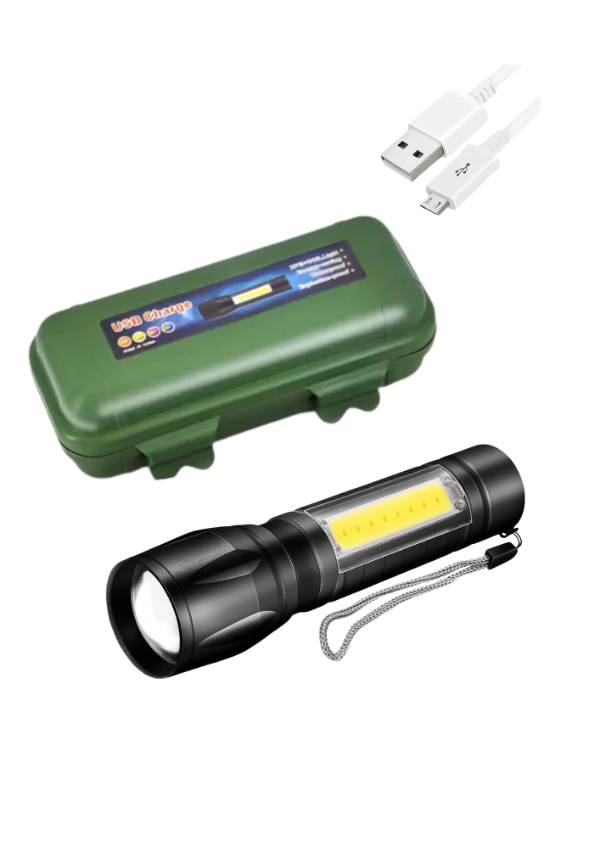 Producto - MINI LINTERNA LED RECARGABLE USB/ PORTATIL #6901804725059