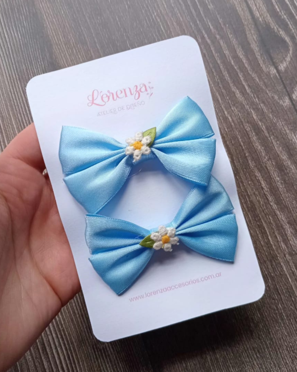 Producto - Colitas Medianas - Celeste Margarita