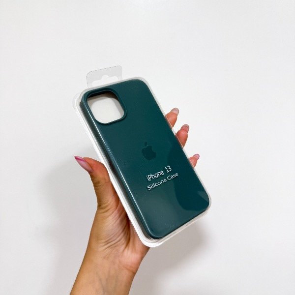 Producto - 42.Silicone case verde esmeralda