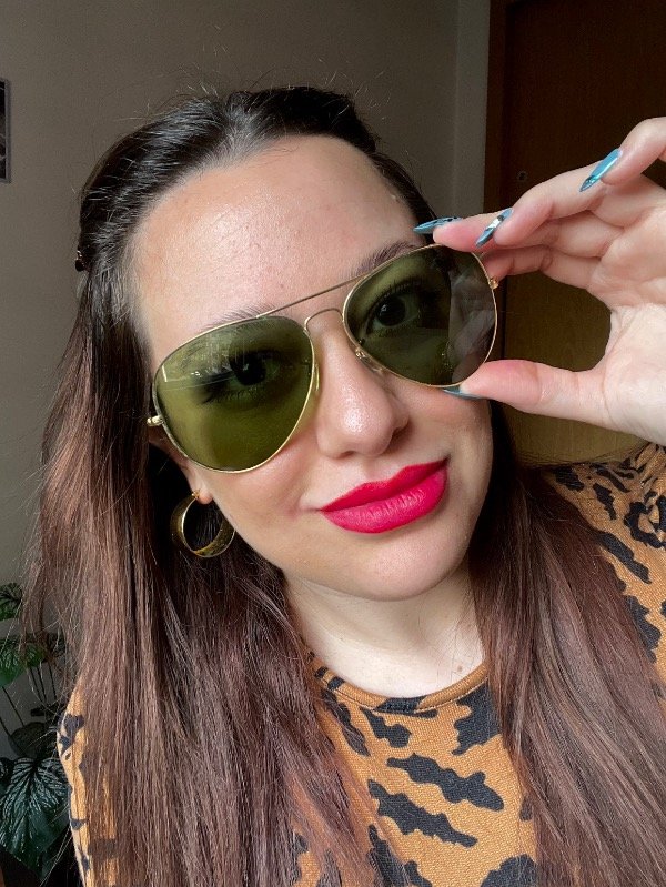 Producto - Lentes de Sol Aviador Dorado - 3