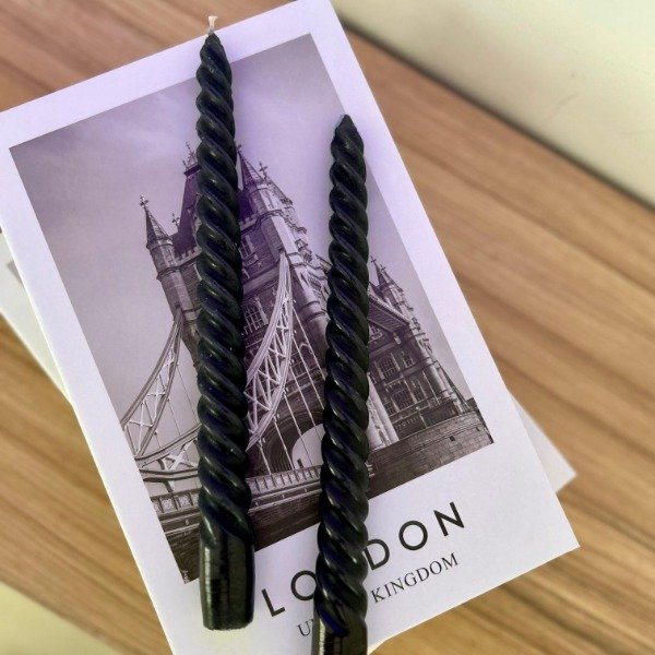 Producto - VELA CANDELABRO NEGRA