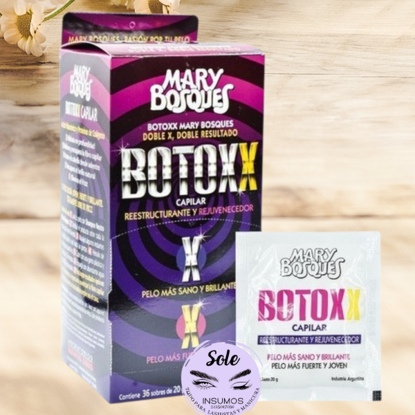 Producto - TRATAMIENTO CAPILAR MARY BOSQUES "BOTOX" (SACHET)