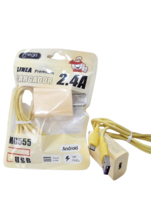 Producto - CARGADOR IMEGA V8 2.4A 555