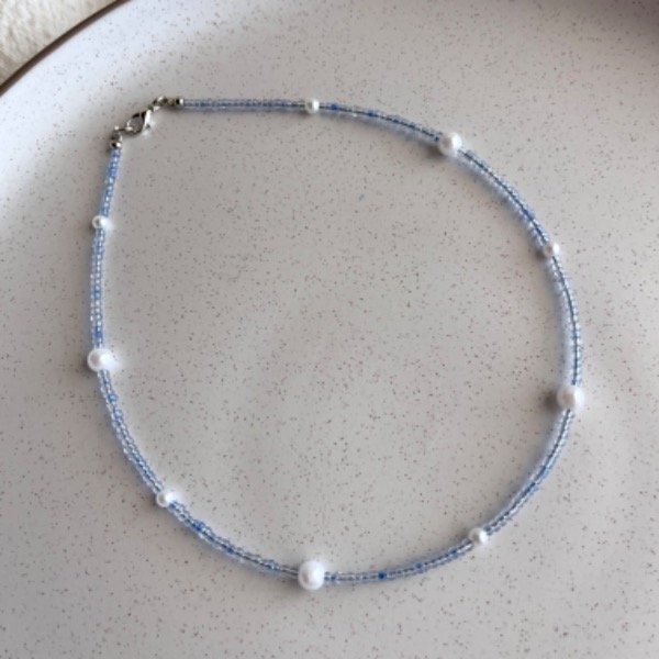 Producto - Choker Glazed - cielo