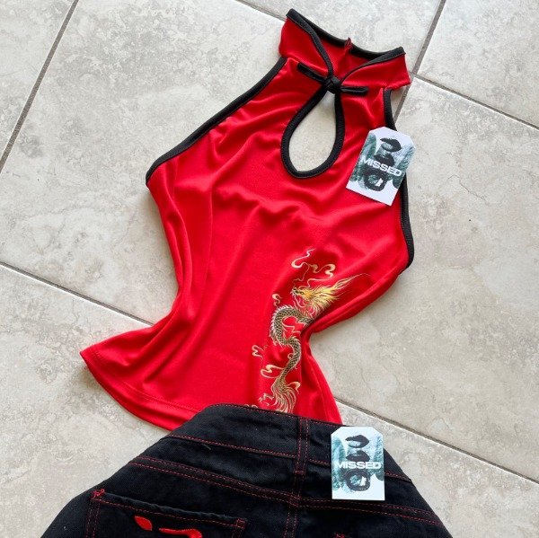 Producto - Musculosa qipao - 4