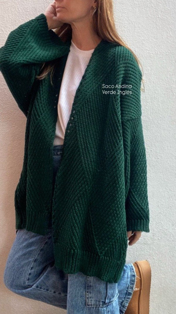 Producto - Saco Andina Verde Ingles