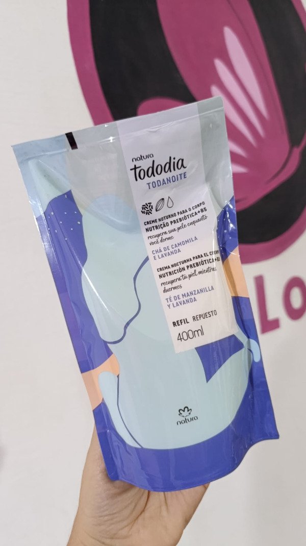 Producto - Repuesto de crema corporal de te de manzanilla y lavanda