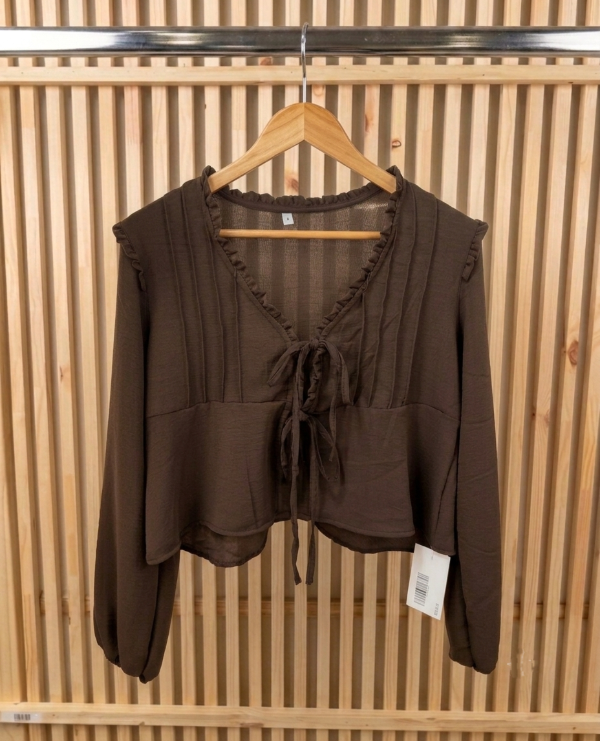 Producto - Blusa volados y lazo