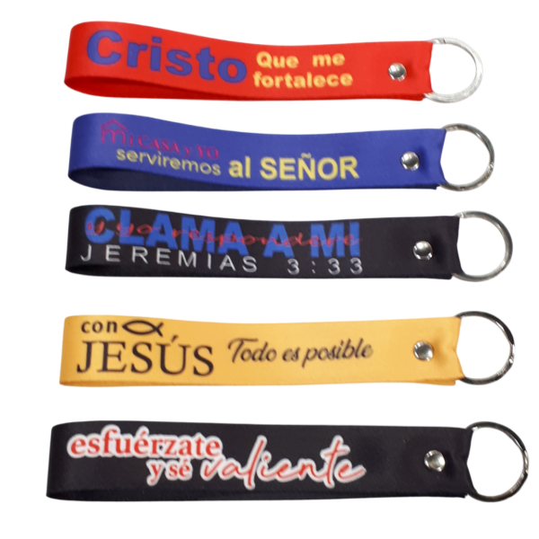 Producto - PROMO Llavero Cinta Corta Con Arandela PACK X3 UNIDADES