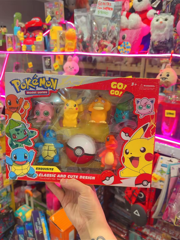 Producto - POKEMON CAJA CON PERSONAJES
