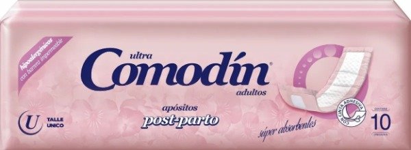 Producto - Apositos Post Parto Super Absorbentes Comodin X10