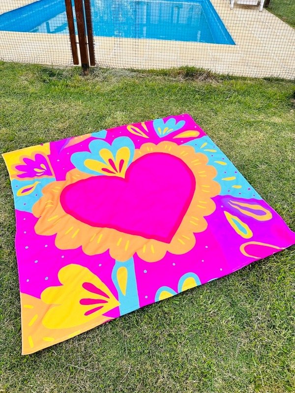 Producto - Corazón fucsia MT