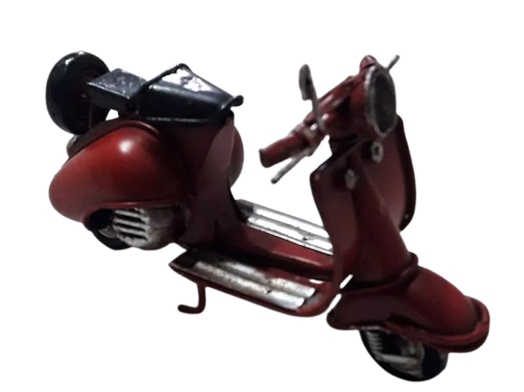Producto - Moto De Chapa Replica En Miniatura Largo 11 Cm (3)