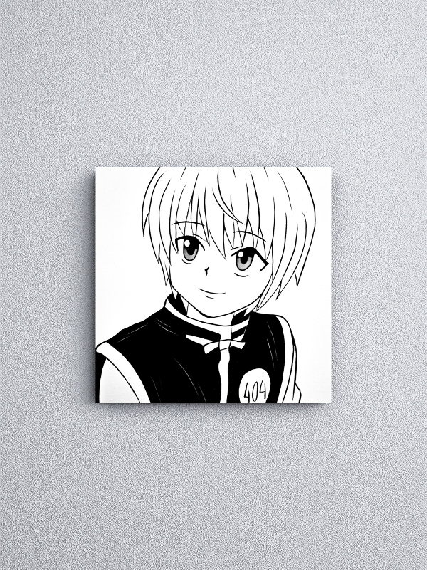 Producto - Cuadro Kurapika  -Hunter x hunter- (12x12cm)