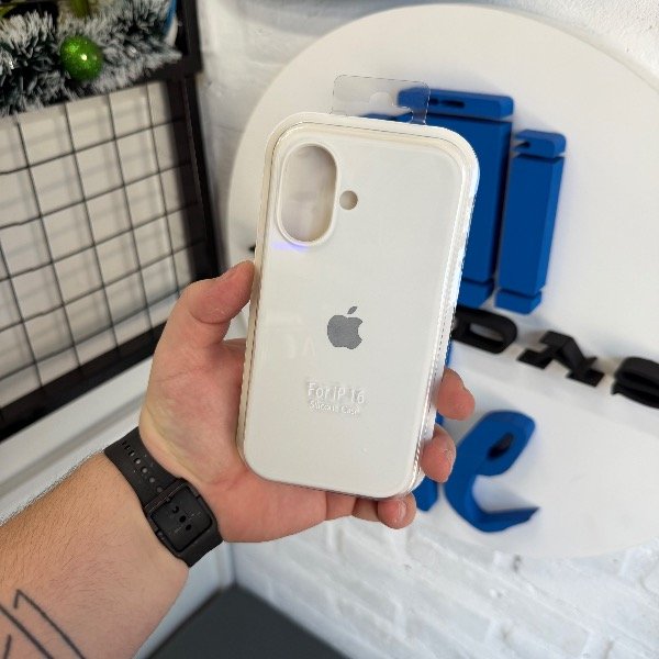 Producto - Silicone Case Blanca - iPhone 16