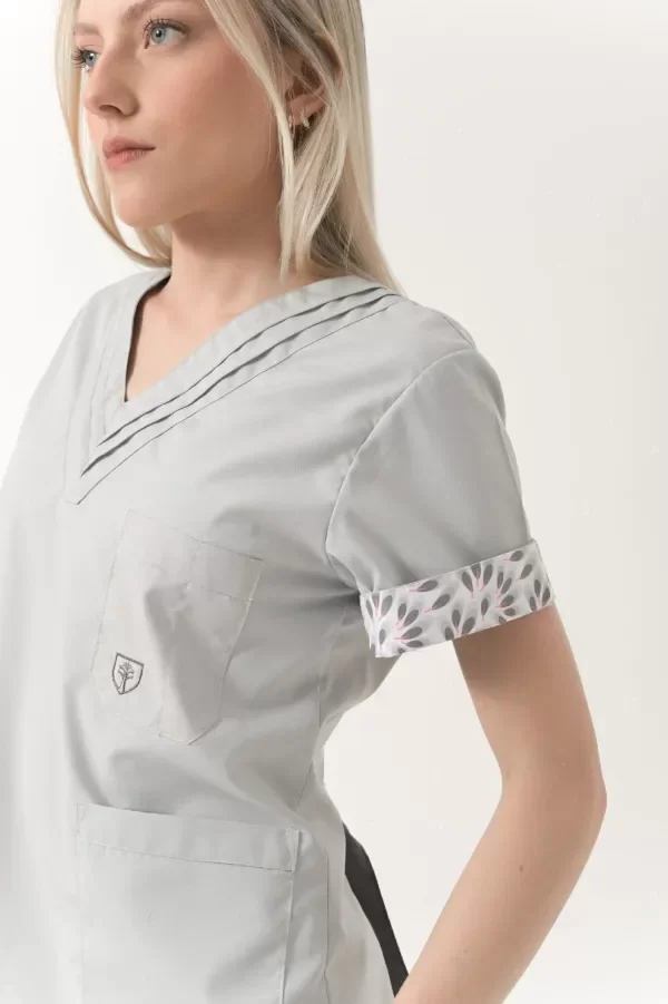 Producto - AMBO ARCIEL Alforzas Gris Perla Osadia