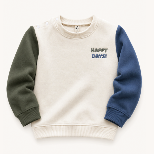 Producto - Buzo Happy azul y verde