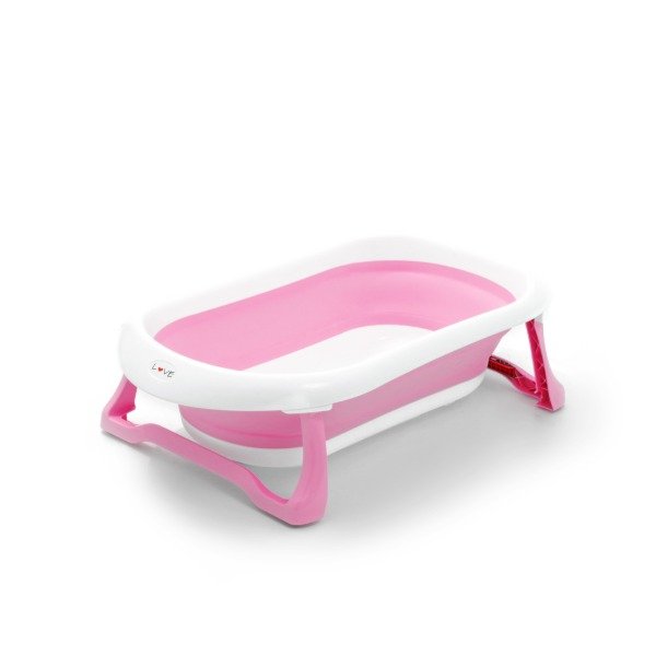 Producto - Bañera plegable Love rosa